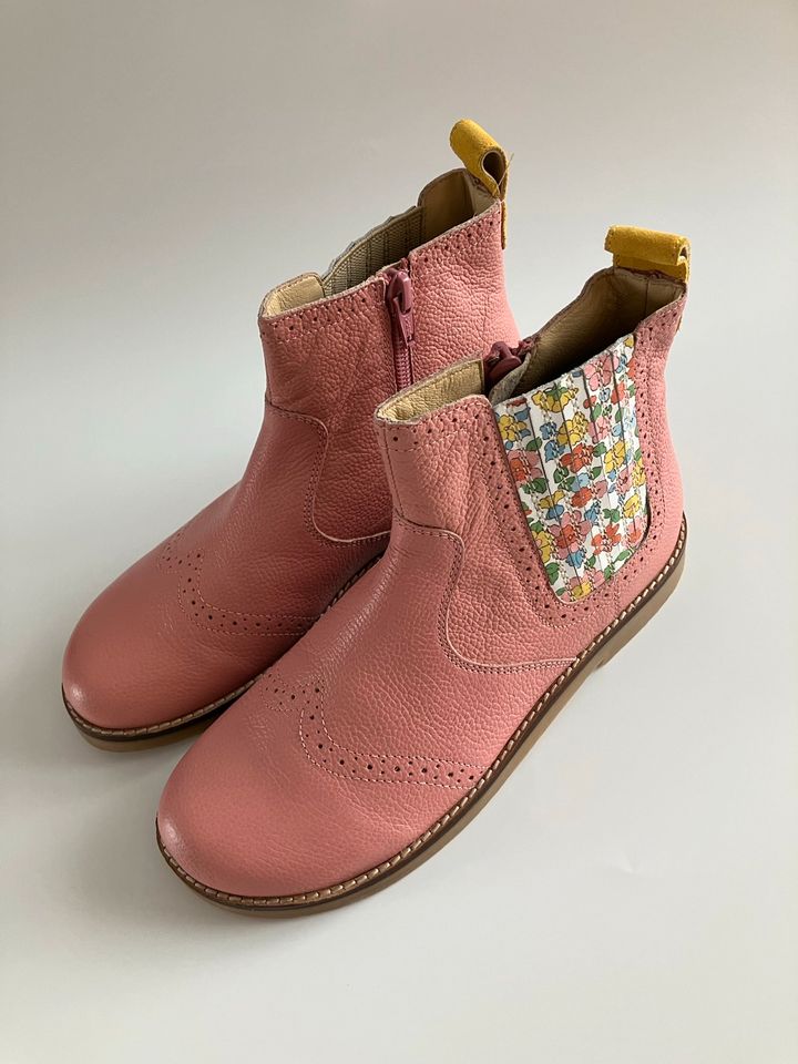 Mädchen Schuhe Chelsea Boots Leder Mini Boden Neu Gr. 34 in Rotenburg (Wümme)