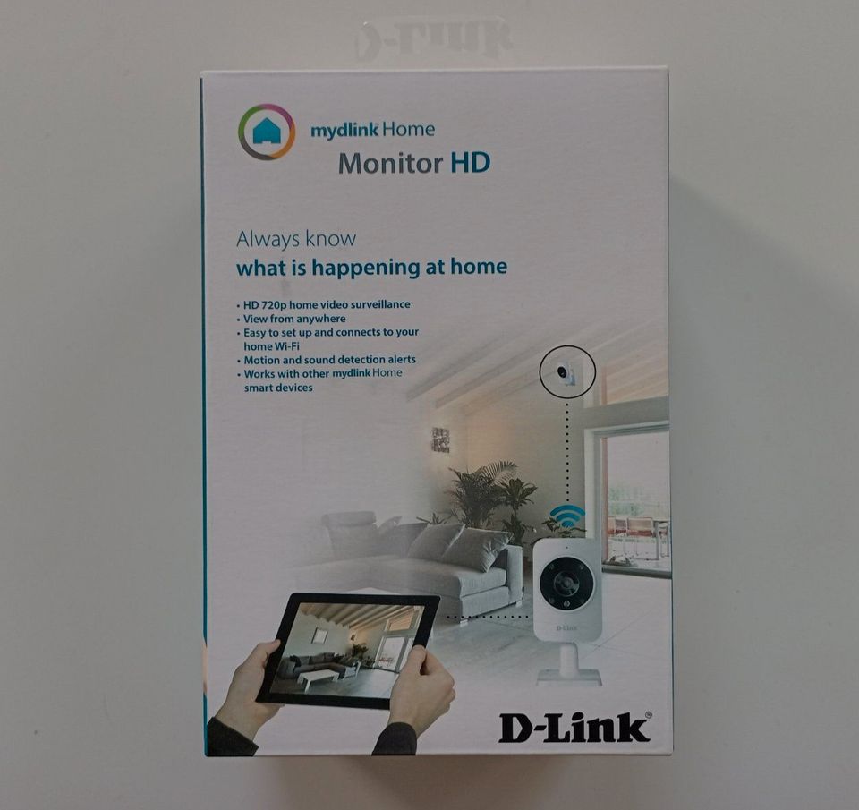 D-Link DCS-935L HD WIFI-Überwachungskamera Innenraum Infrarot OVP in Nürnberg (Mittelfr)