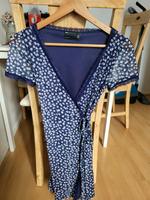 Sommer Blumen Wickelkleid xs asos 34 blau blumen Berlin - Charlottenburg Vorschau