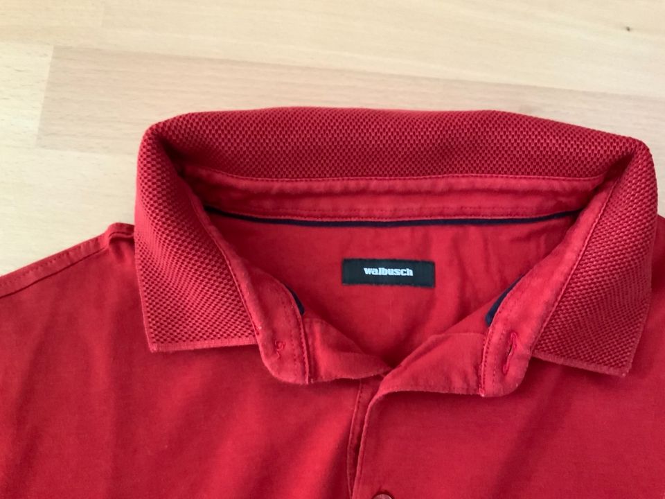 Walbusch - Poloshirt - rot in Regensburg