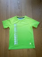 H&M Sport Shirt schnelltrocknend grün neon Gr. 122 128 Nordrhein-Westfalen - Bad Salzuflen Vorschau