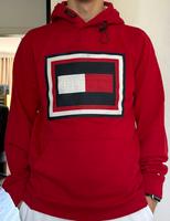 Roter Hoodie von Tommy Hilfiger in S Wandsbek - Hamburg Bramfeld Vorschau