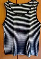Ulla Popken  Shirt ärmellos Gr 46/48 schwarz weiß geringelt Hamburg-Nord - Hamburg Fuhlsbüttel Vorschau