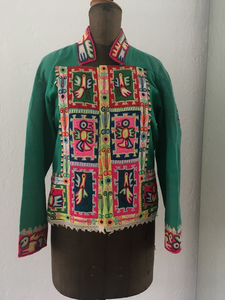 Jacke Vintage Retro Trachten Bolivien Festival Folklore Hippie in Berlin