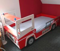 Feuerwehrbett Bett 90x200 Feuerwehrauto inkl. Matr. U. Lattenrost Bayern - Binswangen Vorschau
