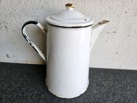 Riesige alte Emaille Kanne Emaillekanne Teekanne Kaffeekanne Nordrhein-Westfalen - Bergheim Vorschau