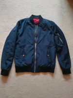 Bomberjacke , Zara Man , Blouson , navy Sachsen-Anhalt - Wolfen Vorschau