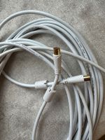 TV Kabel, goldfarbene Buchsen, 10 Meter Baden-Württemberg - Sigmaringen Vorschau