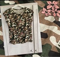 ♥️ NEU Gr. S Camouflage T-Shirt Sweet Sommer Boho ♥️ Baden-Württemberg - Oberteuringen Vorschau