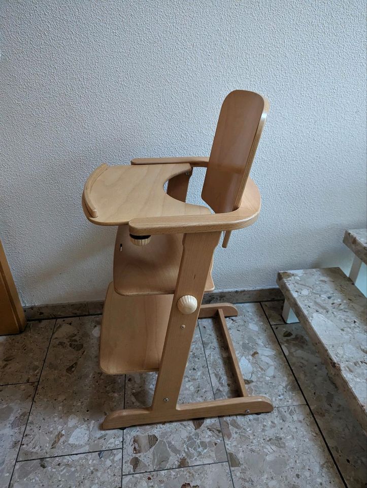Geuther Hochstuhl Kinderstuhl Stuhl Kinderhochstuhl aus Holz in Grünstadt