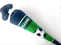 Schultüte mit Fußball Applikation 70 cm, Zuckertüte mit Name Hamburg-Nord - Hamburg Hohenfelde Vorschau