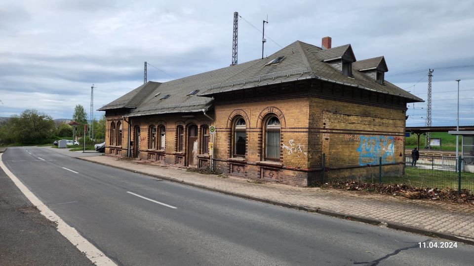 Bahnhof ganz oder teilweise zu vermieten in Wolkramshausen