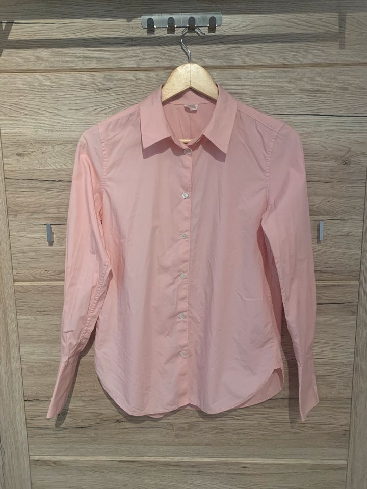 Arket Bluse rosa 34/XS Baumwolle Poplin in Düsseldorf