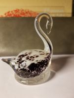 kleiner Schwan aus Glas Glasskulptur Dekoration 8cm Briefbeschwer Hessen - Hessisch Lichtenau Vorschau