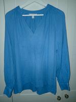 H&M Tunika Bluse Ballonärmel Gr.M hellblau Mousselin Baumwolle Nordrhein-Westfalen - Soest Vorschau
