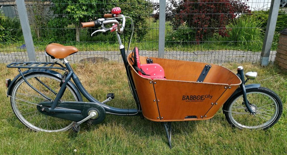 * Babboe City Lastenrad, Sitzkissen, Regenverdeck, kein E-Bike* in Neu Wulmstorf