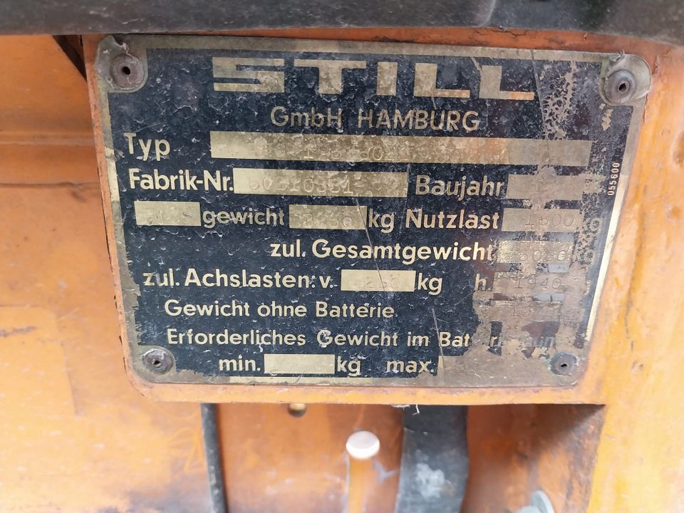 "Still EFG 1,6"- Elektrostapler in Hüllhorst