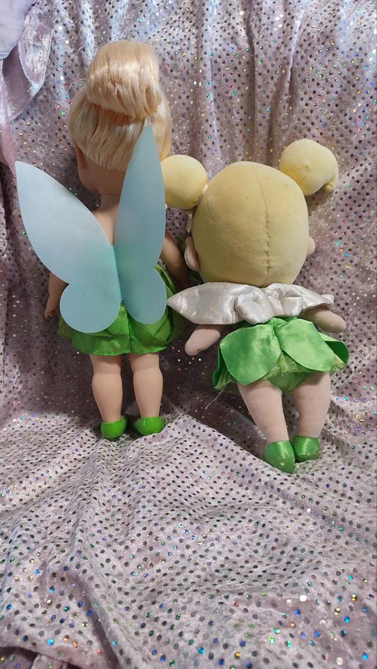 Tinkerbell Puppe Peter Pan Spielzeug Stofftier Barbie Fee Disney in Höchberg