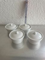 4 Deckeltöpfchen aus weißem Porzellan von Tchibo Nordrhein-Westfalen - Dülmen Vorschau