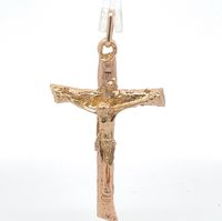 Kreuz Anhänger Gold 14 kt (585 Gold) Hessen - Wiesbaden Vorschau