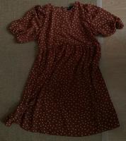 Kleid Sommer asos Design 36 S Braun gepunktet luftg Retro Schwerin - Schelfstadt Vorschau