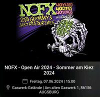 NOFX Augsburg Konzert Abschiedstour 3 Stück 07.06.24 Bayern - Augsburg Vorschau