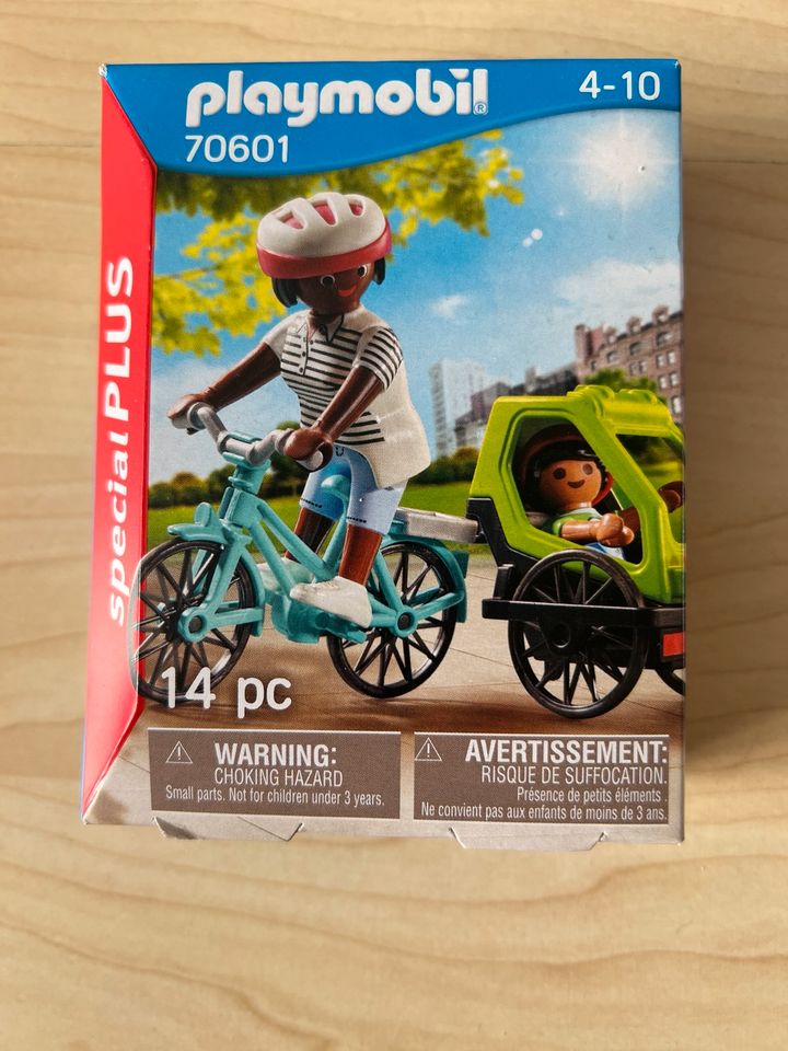 Playmobil 70601 Special Plus Fahrradausflug Anhänger Fahrrad NEU in Frankfurt am Main