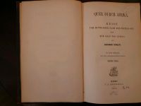 Gerhard Rohlfs, Quer durch Afrika, Antiquariat, Erstausgabe 1874 Niedersachsen - Wolfsburg Vorschau