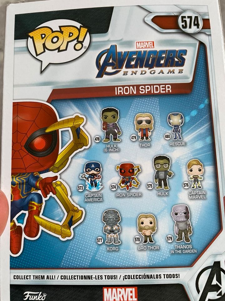 Funko Pop Iron Spider 574 Avengers Endgame Spiderman Spider-Man in Duisburg