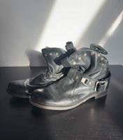 Buffalo Bikerboots Gr. 42 Leder schwarz Niedersachsen - Osnabrück Vorschau