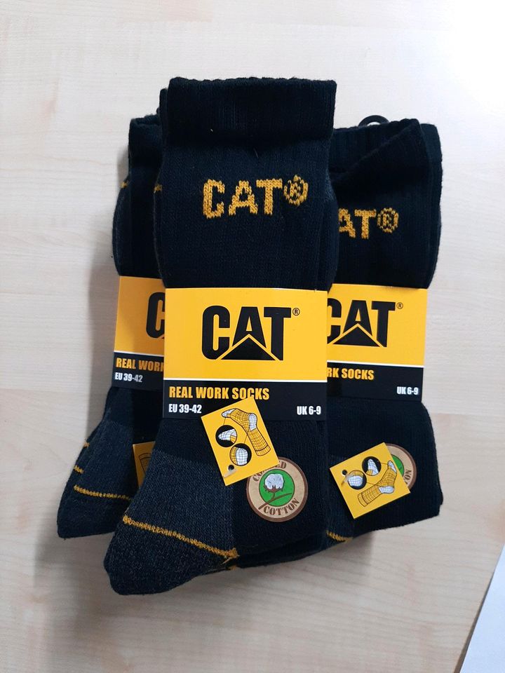 CAT 9 Paar Arbeits Socken ,Real work ,Gr.39-42, schwarz in  Nordrhein-Westfalen - Willich | eBay Kleinanzeigen ist jetzt Kleinanzeigen