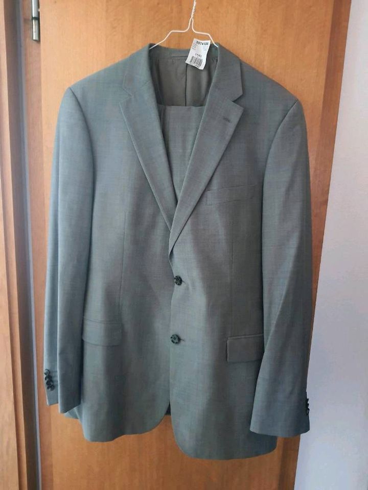 Neu Hugo Boss Herren Anzug grau 106, Sakko Hose 52/ 54 long xl l in Reutlingen