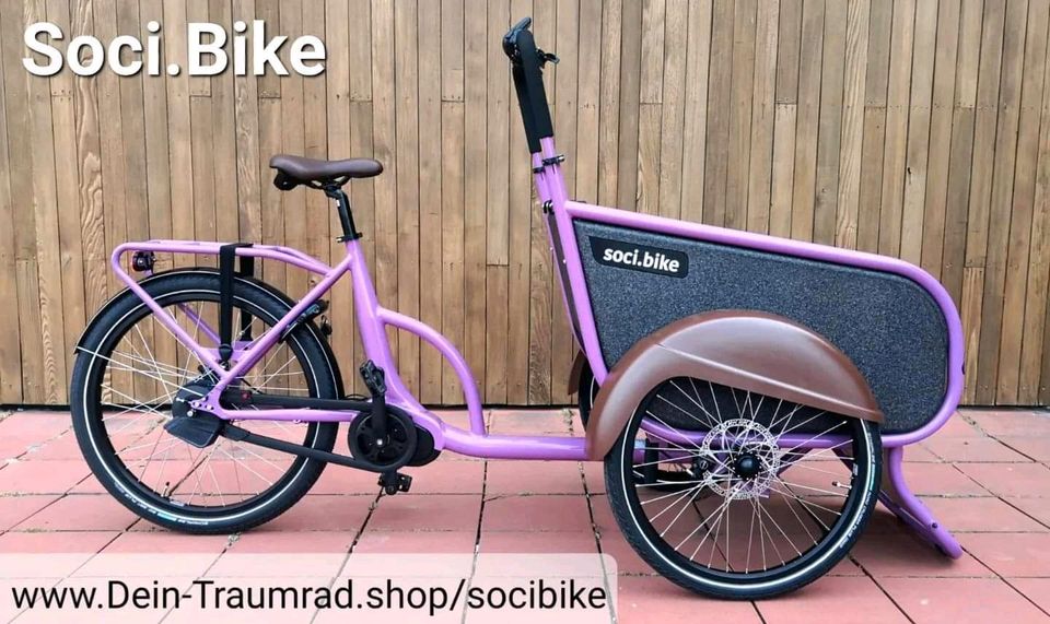 ❗️ Sondermodell ❗️ Soci.Bike Lastenrad Bafang SociBike Enviolo ❗️ in Hatten