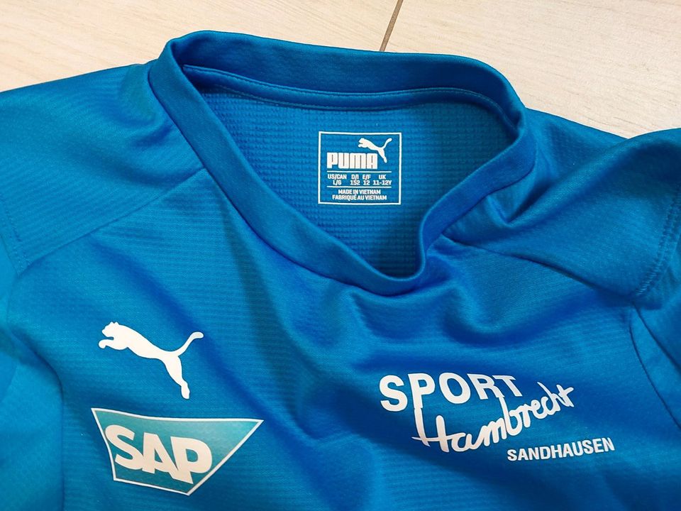 Langarmshirt Puma Waldorf Astoria blau Drey Cell Gr. 152 in Meckesheim