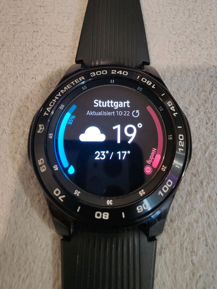 Samsung Galaxy Smart Watch 46mm Neuwertig, viel Zubehör,Bluetooth in Stuttgart