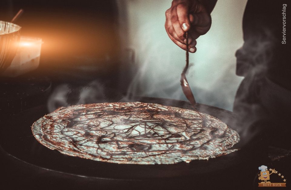 Crêpes mit leckerer Backmischung für Gewerbetreibende in Essen