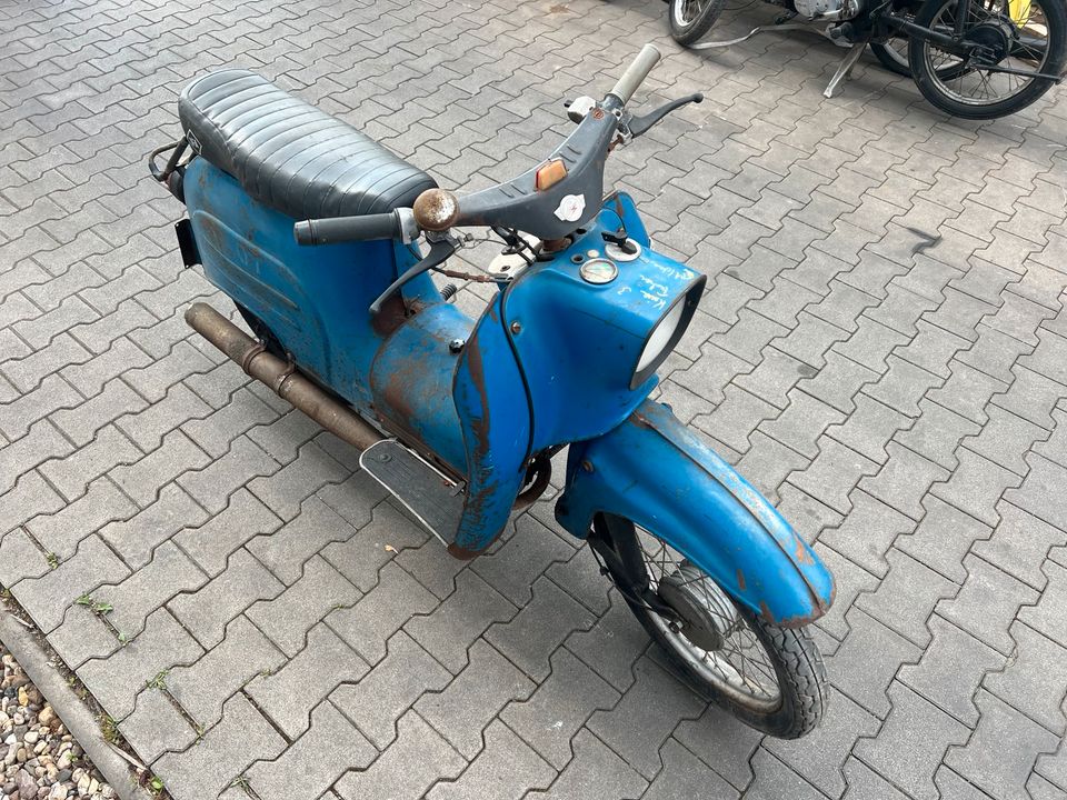 Simson Schwalbe KR51/2 KR51 1981 Moped Mofa Roller D39 in Osterweddingen