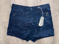 G-Star Raw Damen Hotpants W26/XS Hot Pants Shorts Camouflage Blau Hessen - Offenbach Vorschau