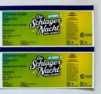 Tickets für die Schlagernacht des Jahres Berlin Sachsen - Markneukirchen Vorschau