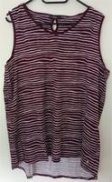 CECIL Top Gr. XXL bordeaux-weiß gestreift Vokuhila Schleswig-Holstein - Tarp Vorschau