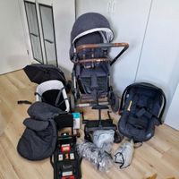 Kinderwagen ABC mit Babyschale und Zubehör Niedersachsen - Tespe Vorschau