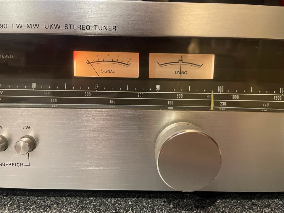 Strato Tuner 7090 FM MW LW Radio Vintage no Yamaha in Schloß Holte-Stukenbrock