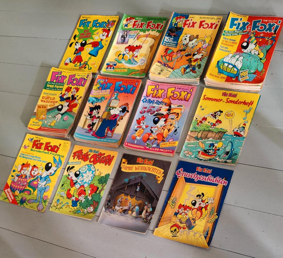 FIX und FOXI Comic Hefte 1976 bis 1991 Rolf Kauka Moewig Verlag in Lemgo