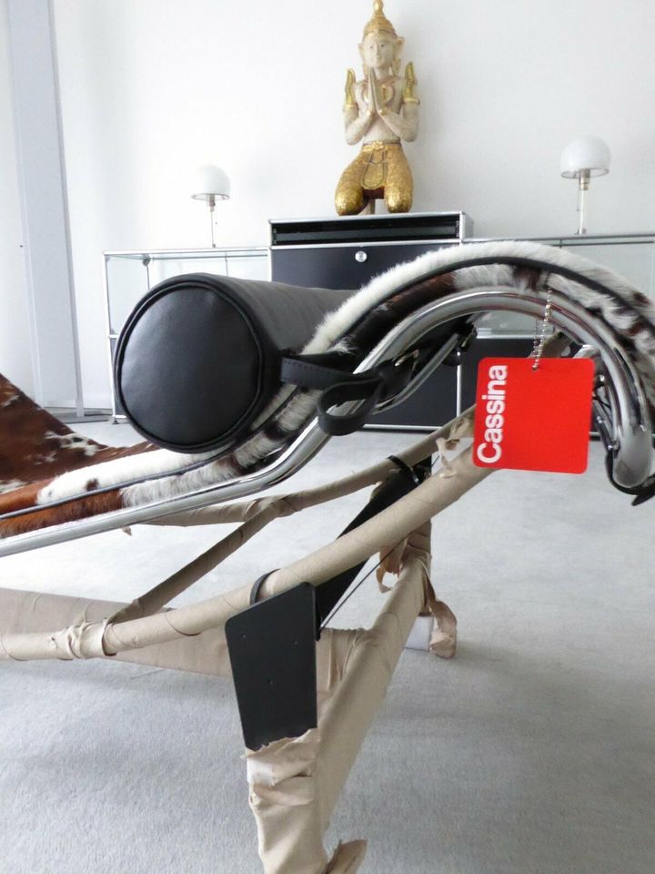 Cassina Le Corbusier LC4 Liege Fell gefleckt Chrom, Top! in Berlin