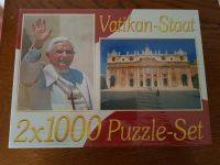 Neu Puzzle Papst Vatikan 2x1000 Benedikt Ratzinger Rheinland-Pfalz - Rülzheim Vorschau