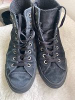 Converse 40 schwarz Leder chucks gefüttert Baden-Württemberg - Heidelberg Vorschau