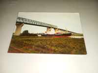 Hochbrücke Nord Ostsee Kanal Motorschiff Vintage Foto Postkarte Kreis Pinneberg - Elmshorn Vorschau