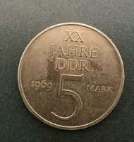 Fünf Mark Münze DDR, 1969 Baden-Württemberg - Königsbronn Vorschau