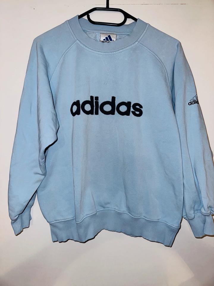 Coole Vintage Adidas Pullover Sweater Sweatshirt gr.Xs S 90er in Bayern