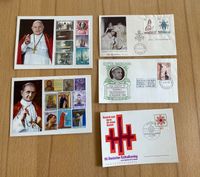 Ersttagsbriefe und Sonderpostkarte und Briefmarken Bayern - Moosthenning Vorschau